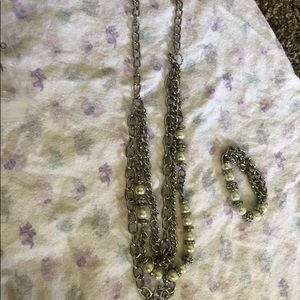 Necklace and bracelet